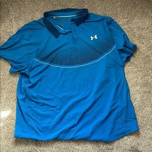 Under Armour Blue Performance Polo Shirt men’s 3xl